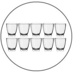 Communion Cup Plastic Shot Glass Style 10's        (**NEW**)